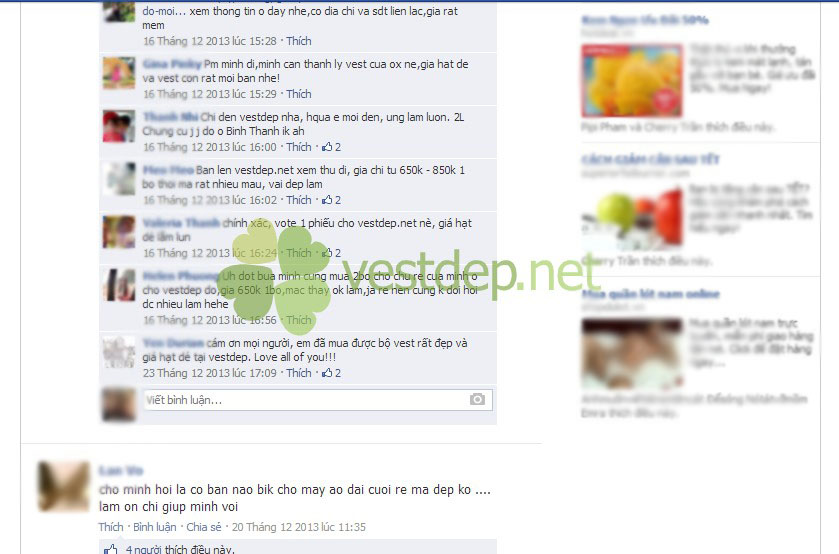 đánh giá vest đẹp