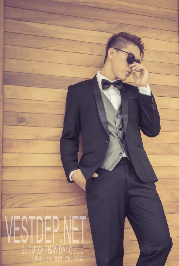 áo vest cưới mặc gile