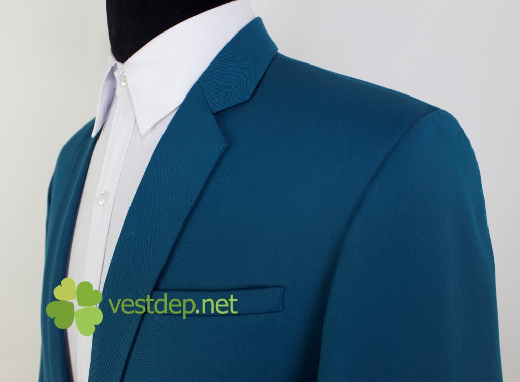 Bộ vest nam cưới màu xanh ve chai