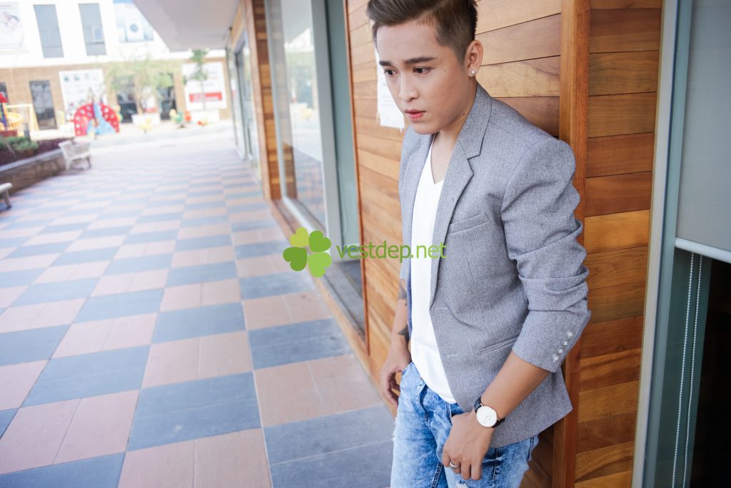 Hướng dẫn phối áo vest nam đẹp với quần jeans