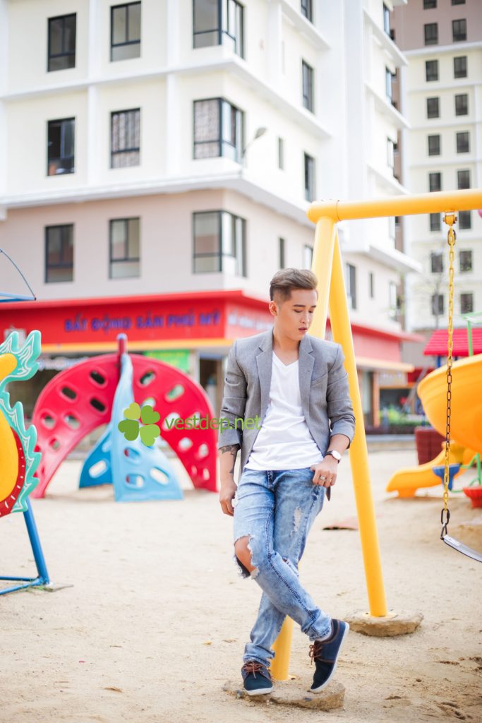 Hướng dẫn phối áo vest nam đẹp với quần jeans