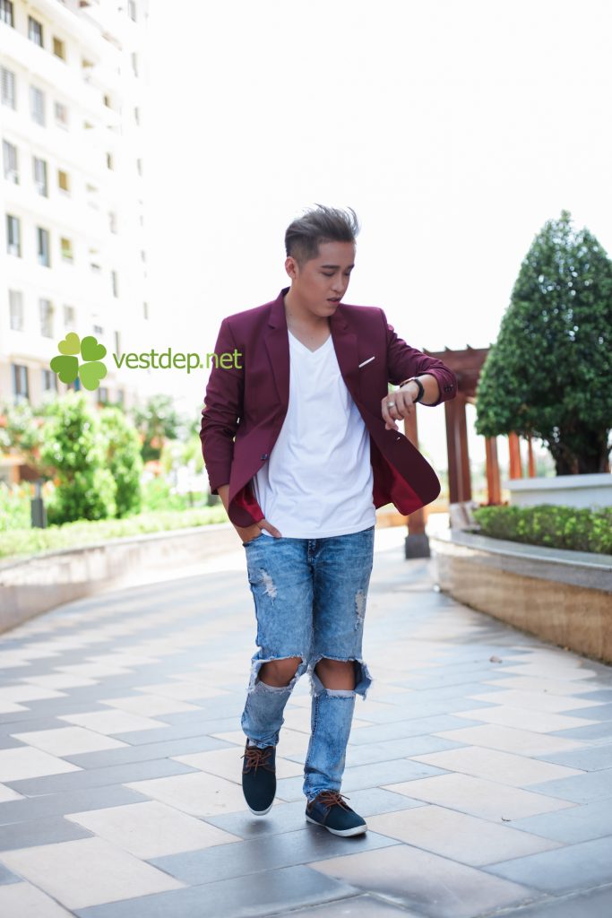 Hướng dẫn phối áo vest nam đẹp với quần jeans