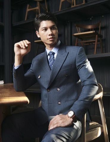 Vest nam Ý may đo cao cấp với vải wool sang trọng